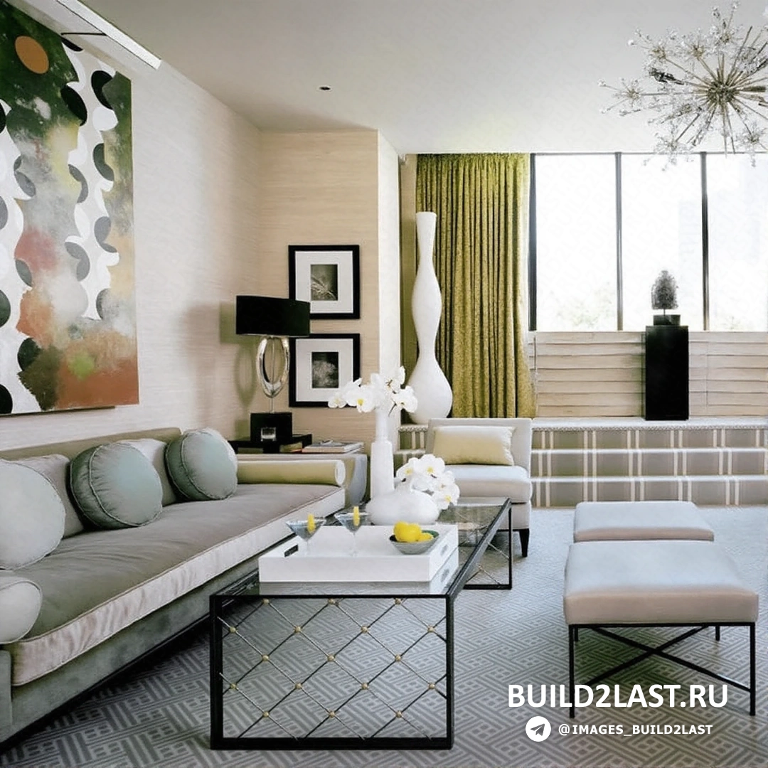 Барная стойка с арт-деко элементами, зеркальные и металлические детали, создающие роскошную атмосферу