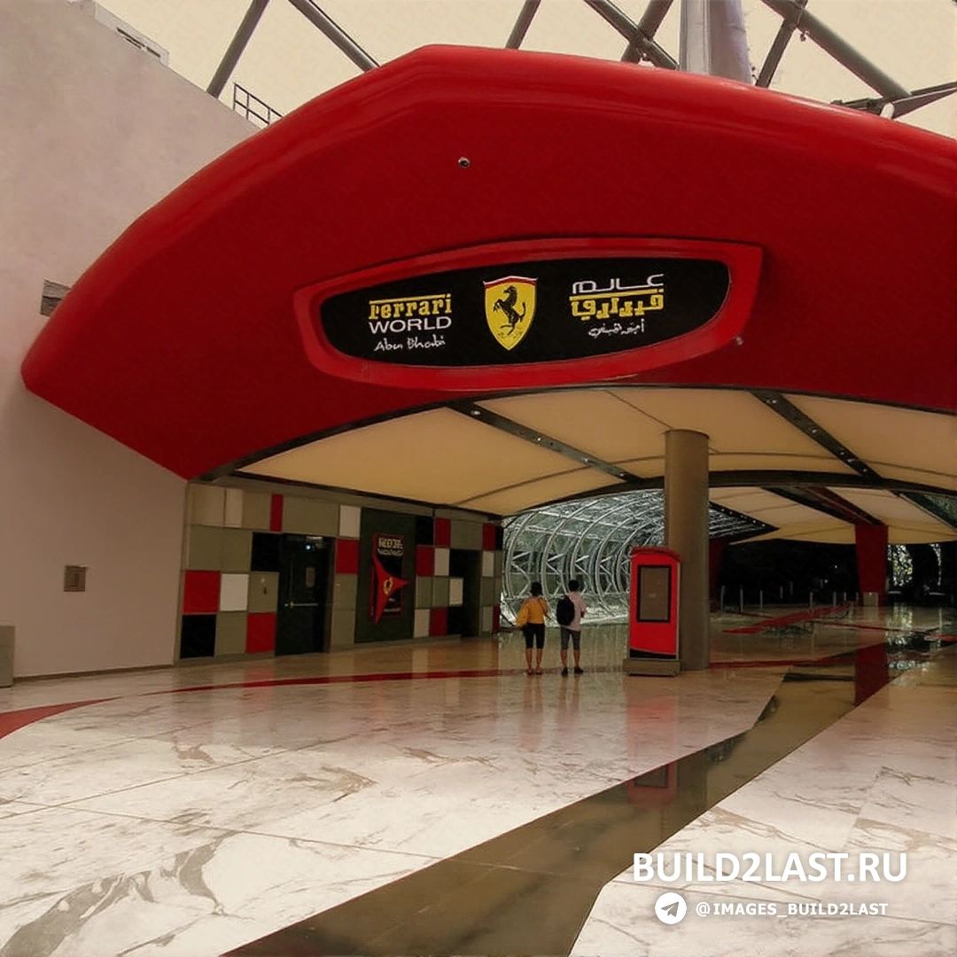 ������������� ���������� Formula Rossa � �������� ���������� � Ferrari World � ���-����
