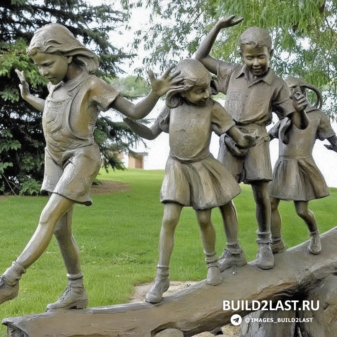 ������ �������� � ����� ������ � ����� Benson Sculpture Garden.