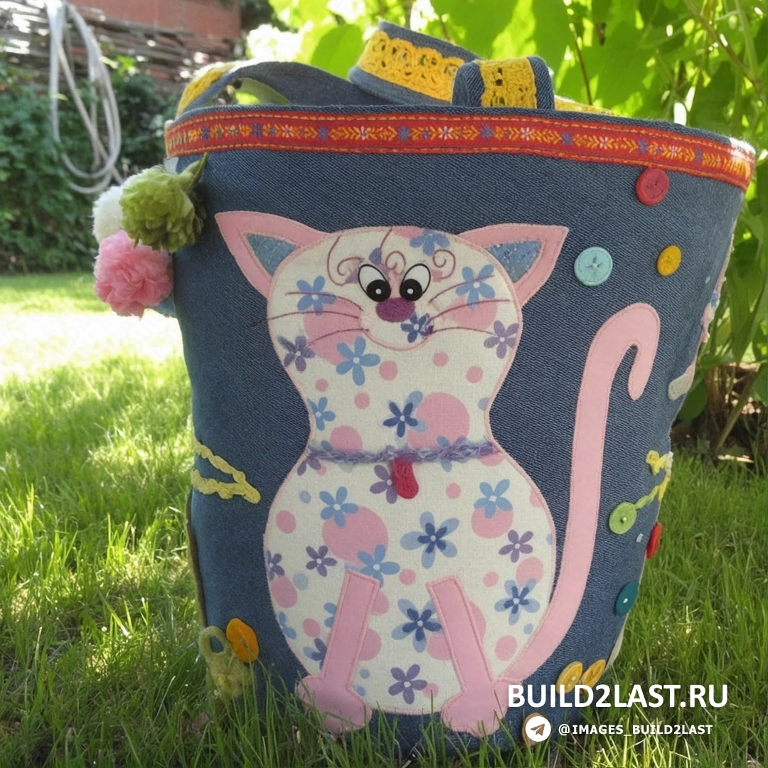 Одежда из старых джинсов: изделия в стиле хэнд-мэйд из синей ткани