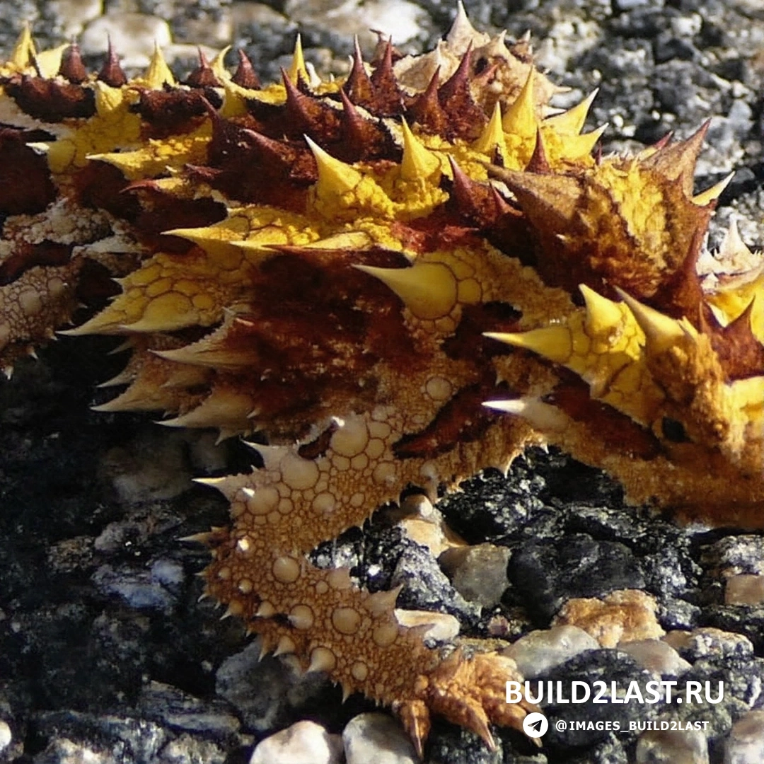 ������� Moloch horridus � ������������ ������ �� ����